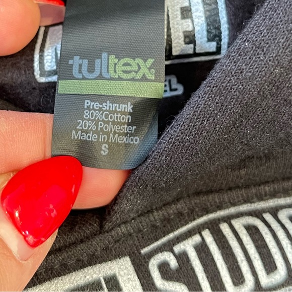 NWOT Marvel Boys' Black Thor Love and Thunder Logo Hoodie, Size: S - Picture 5 of 6